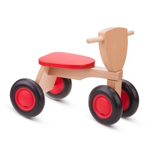 Wooden Trike - Road Star - Red